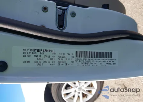 2014 Dodge Journey Sxt z USA, uszkodzony, nr VIN 3C4PDCBG4ET127004